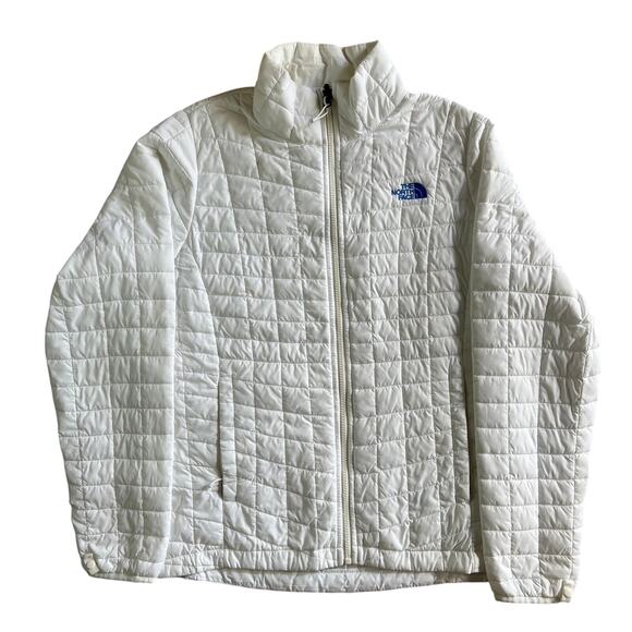 The North Face Women's Thermoball White Jacket Size Large - Picture 1 of 16